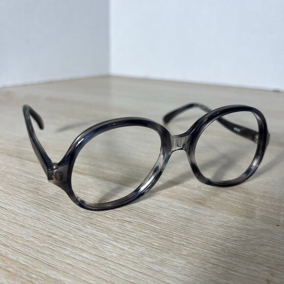 Vintage Bausch & Lomb 4001 B&L D82 Sunglasses Translucent Black READ 51-17-135 main image 5